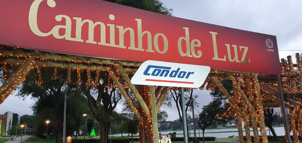 Caminho de Luz Condor no Parque Barigui