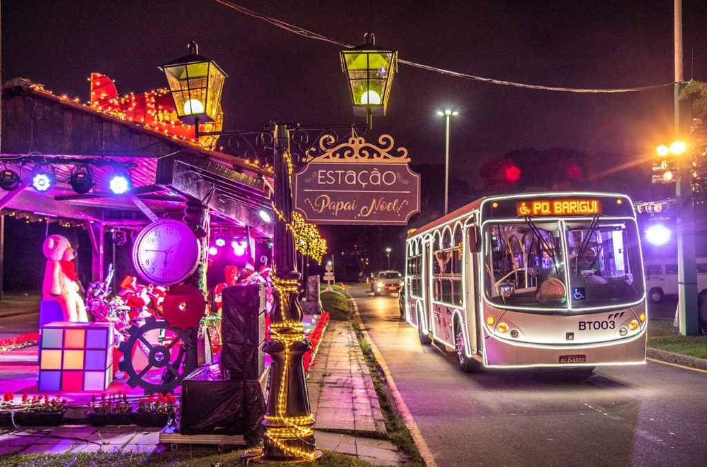 Decoração de Natal do Parque Barigui