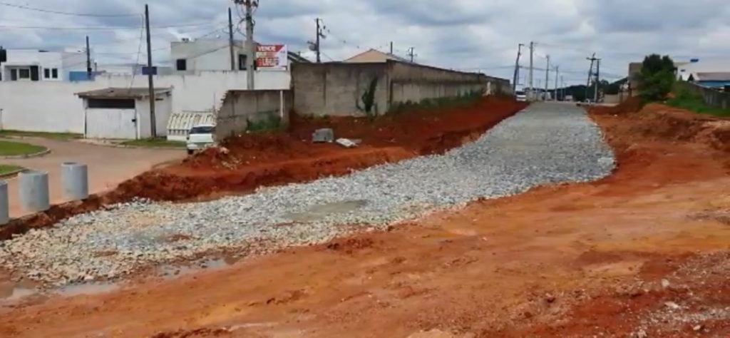 obras de pavimentação em 2021