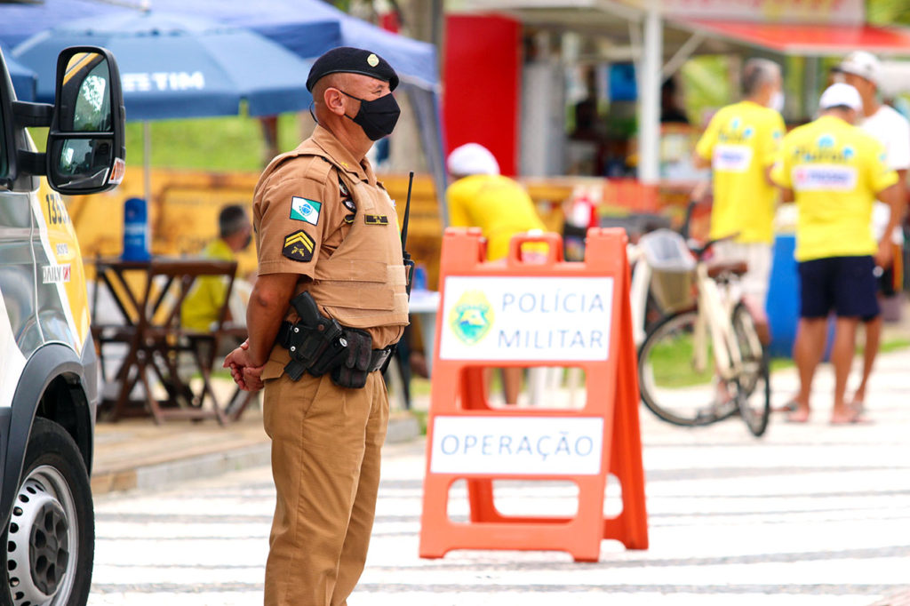 Intensificação do policiamento no litoral